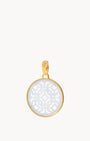 Hollow Protection Mother Of Pearl Bizzilla Pendant