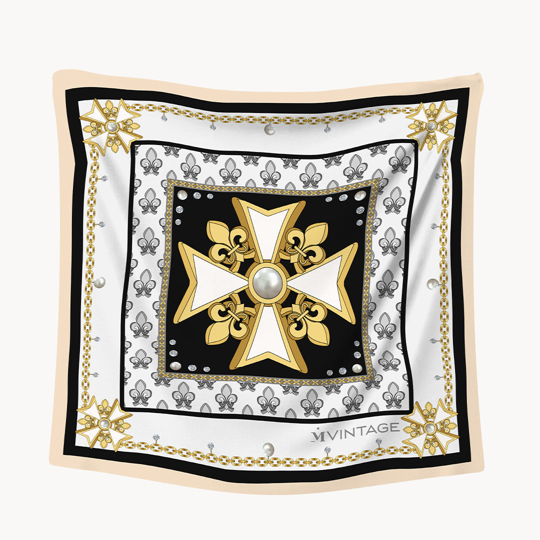 Black Kavallier Scarf