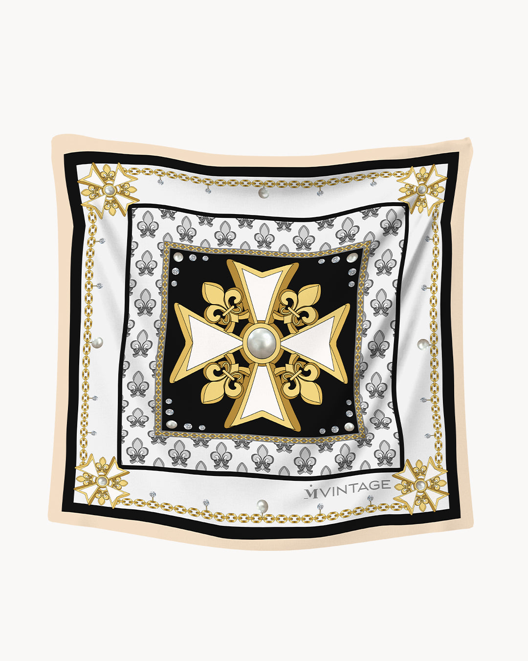 Black Kavallier Scarf