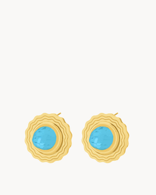 Tritoni Fountain Dainty Twist Earrings September