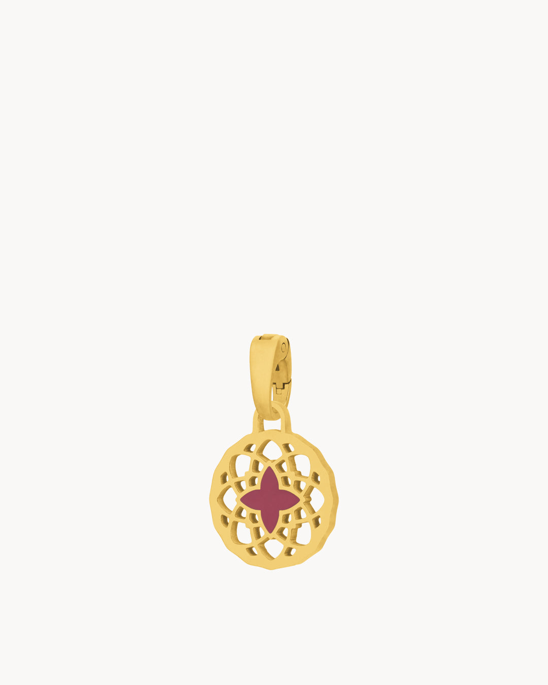 Dainty Dreamcatcher Pendant, Gold