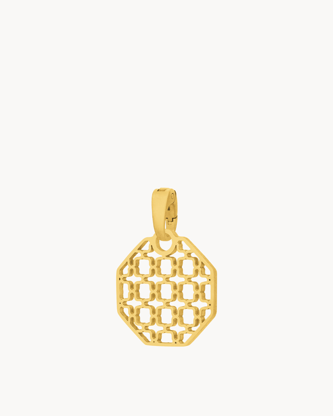 Octagon Heritage Pendant, Gold