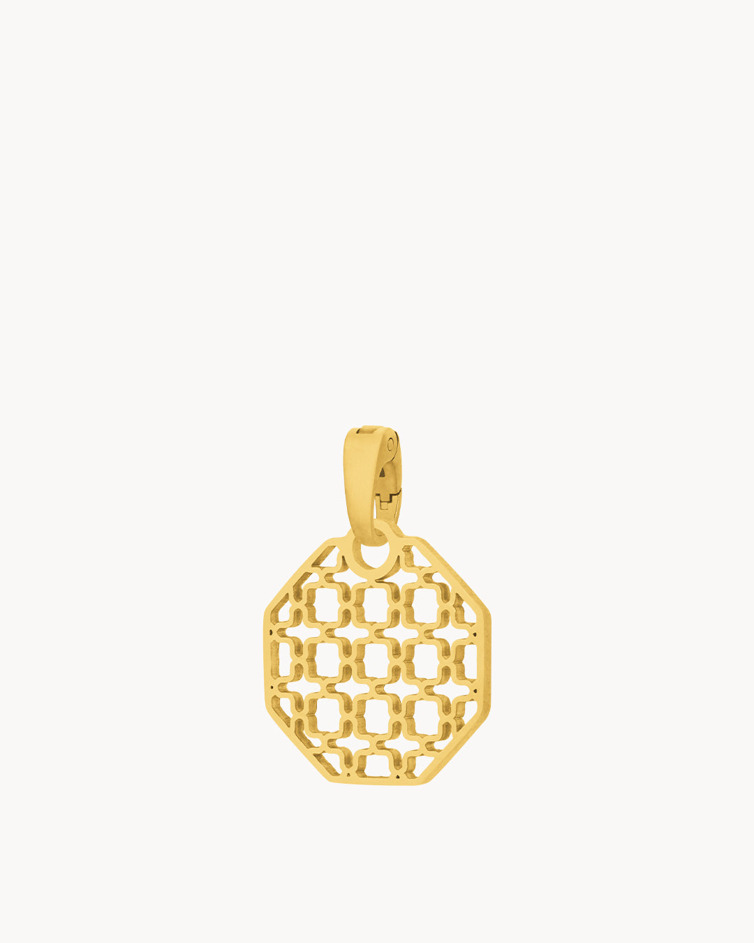 Octagon Heritage Pendant, Gold