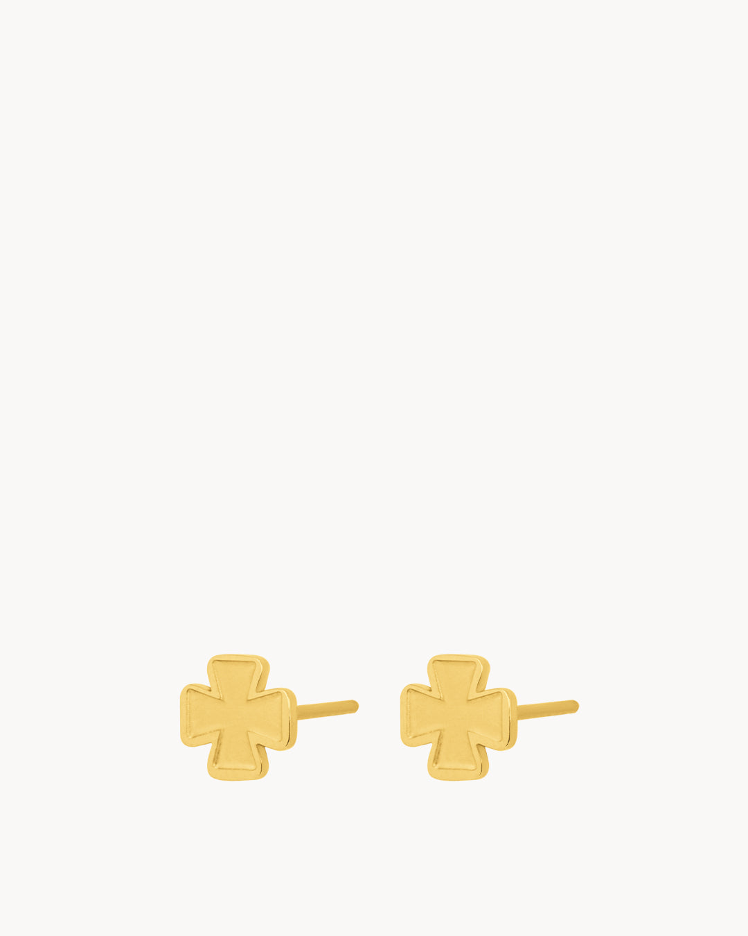 Kavallieri Dainty Stud Earrings, Gold