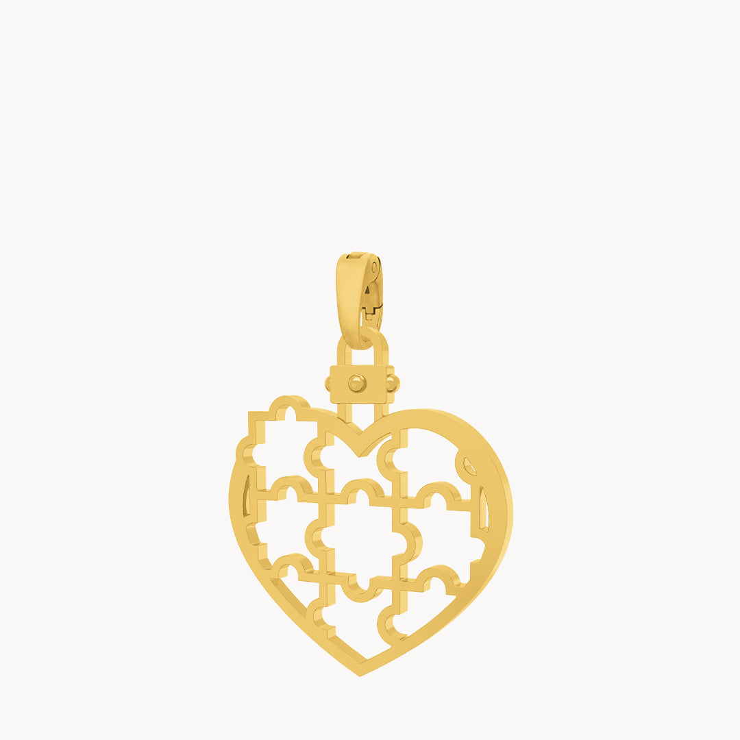 Autism Heart Pendant