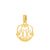 Aries Pendant, Gold (Mar 21 - Apr 19)