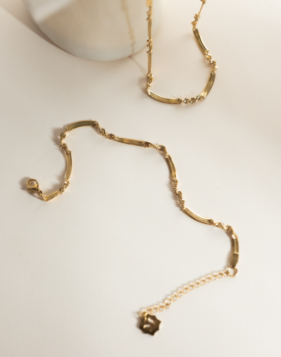 Twisted Snake Bracelet, Gold