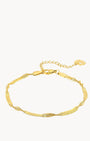 Twisted Snake Bracelet, Gold
