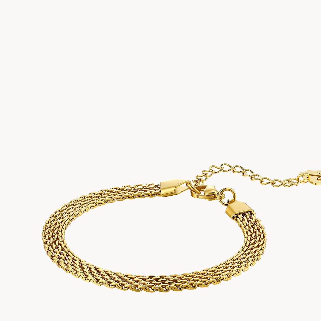 Mesh Bracelet, Gold