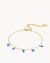 Blue Teardrop Bracelet