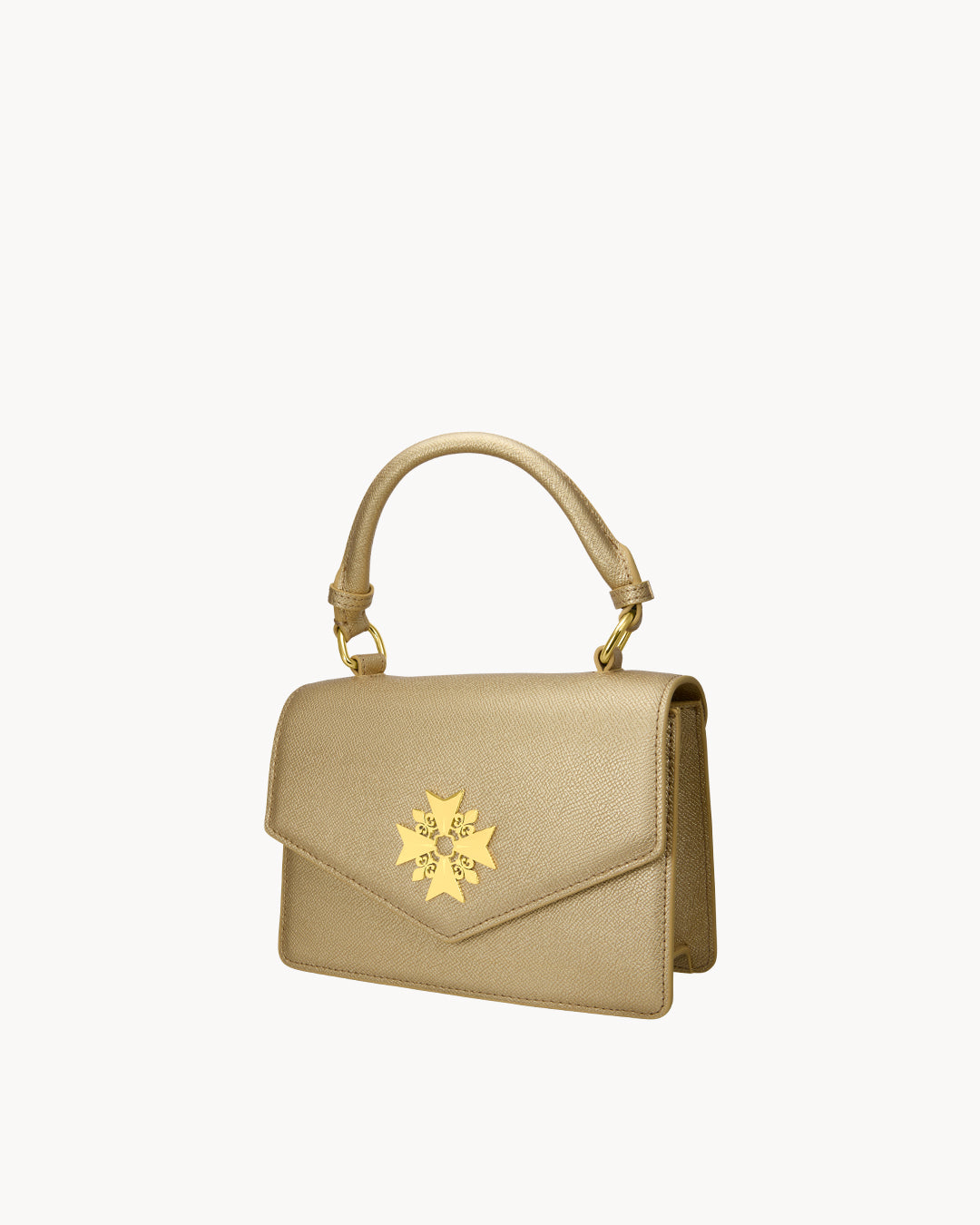Soleil Gold Kavallier Handbag