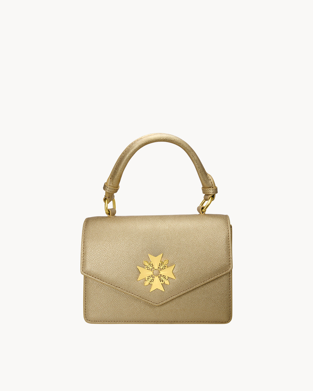 Soleil Gold Kavallier Handbag
