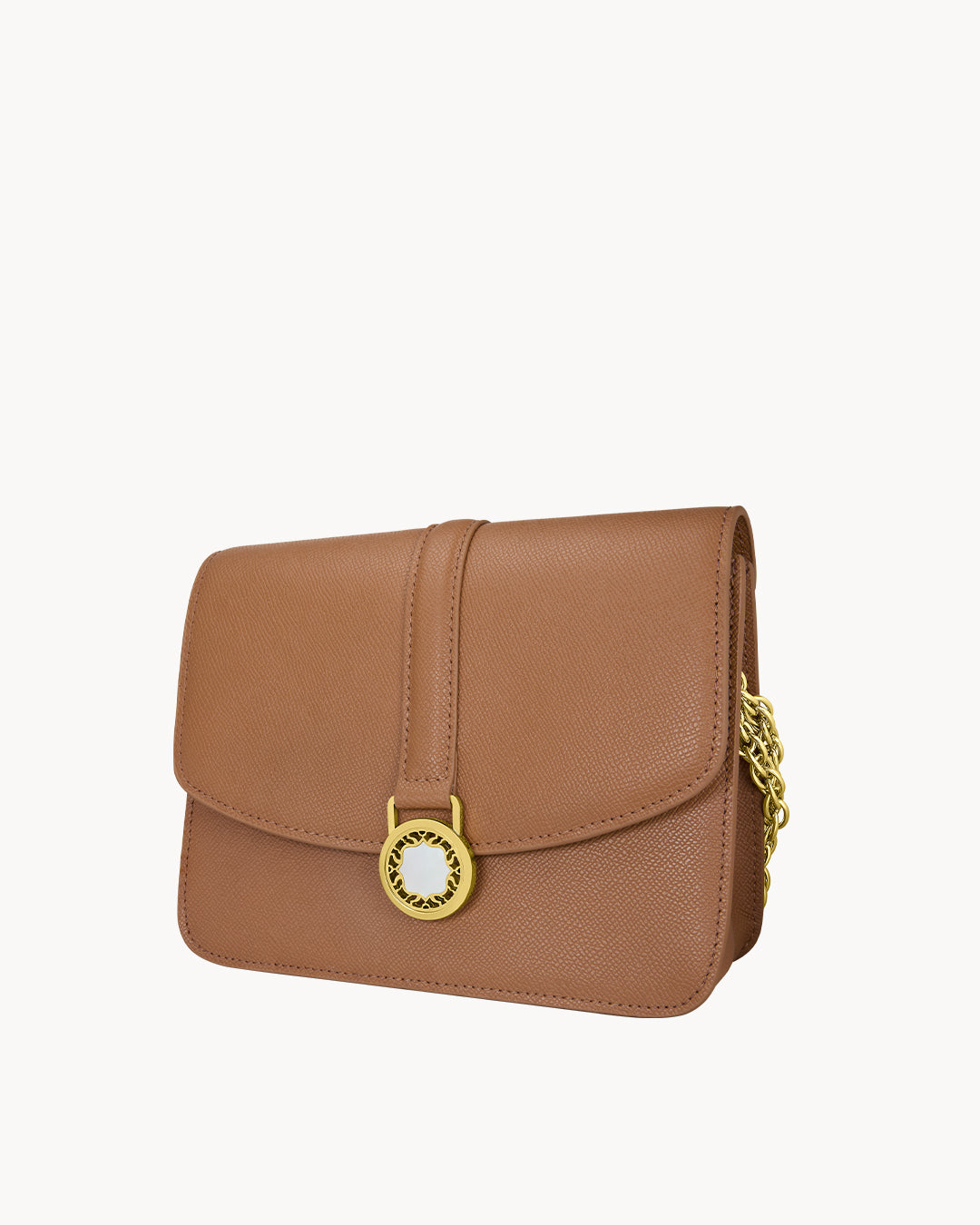 Maltese Mocha Mvintage Twist Handbag
