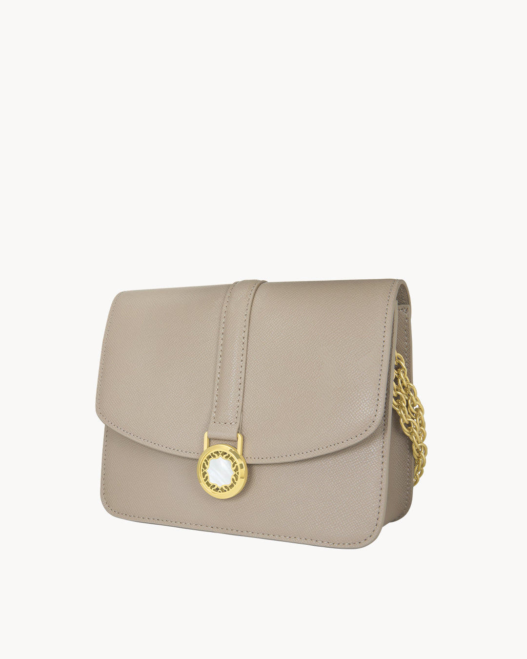 Sandy Taupe Mvintage Twist HandBag