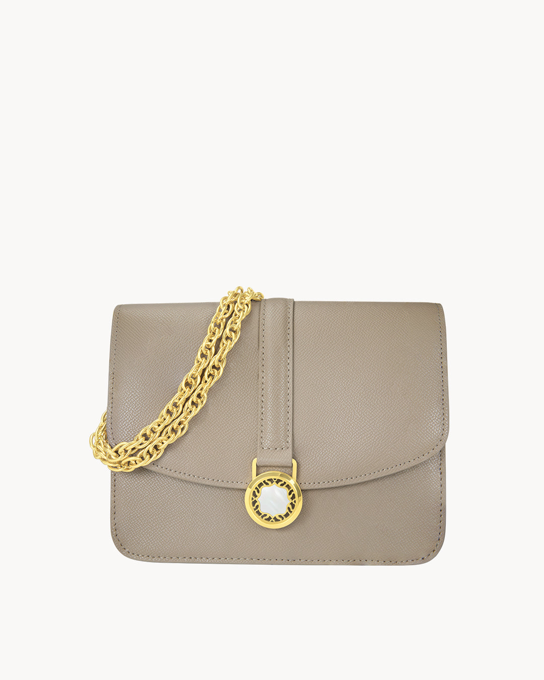 Sandy Taupe Mvintage Twist HandBag