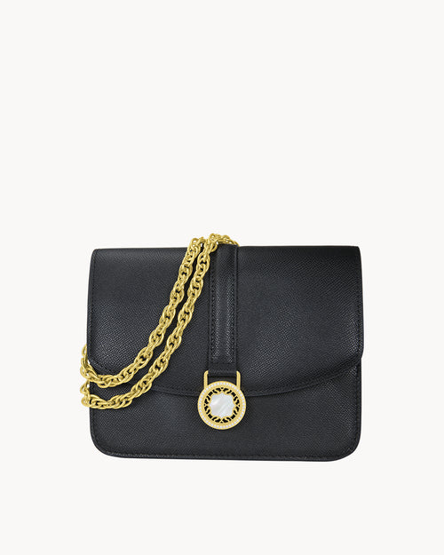 Black Starlight Mvintage Twist Handbag