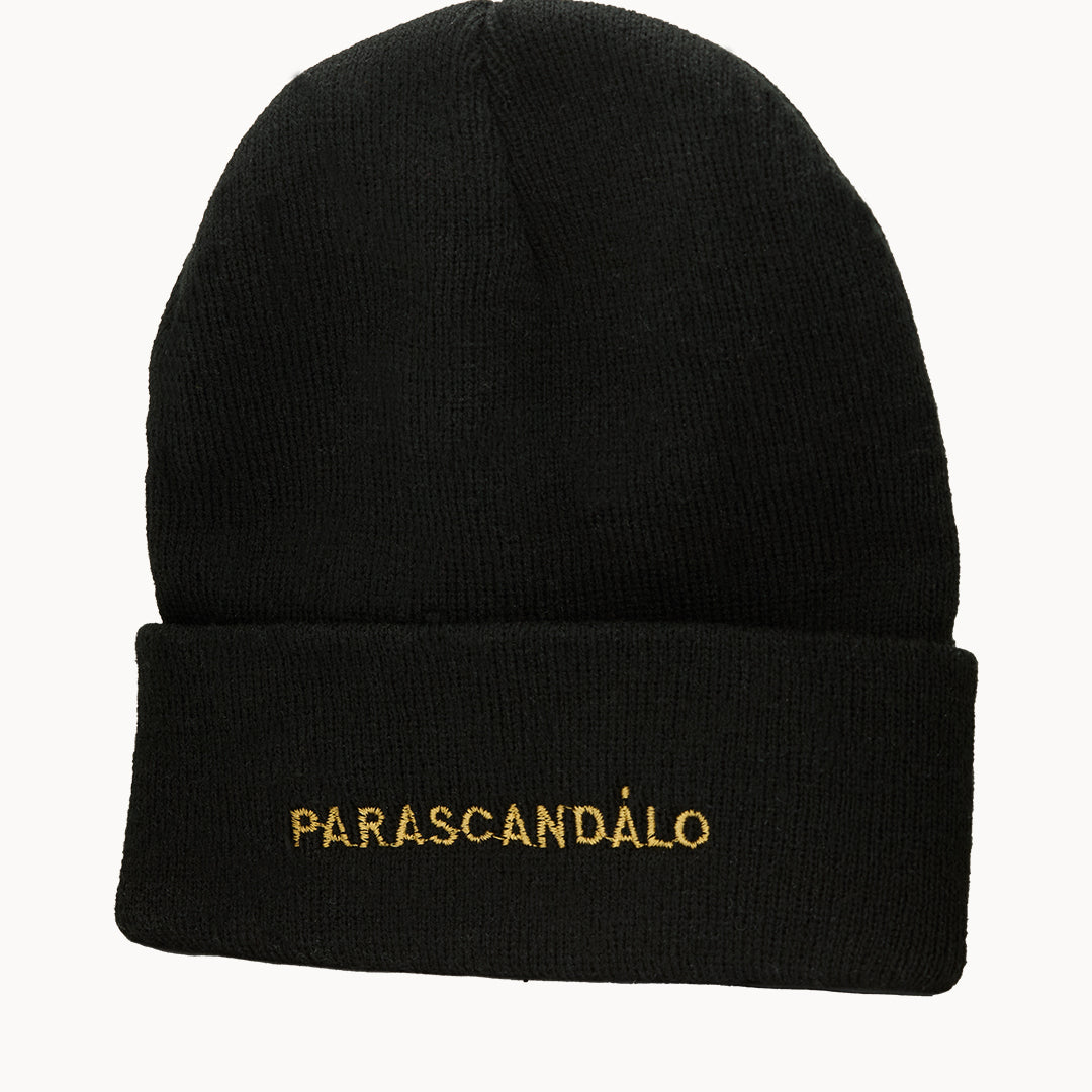 Parascandolo Gold Logo Beanie