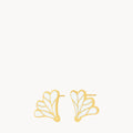 January Birth Flower Studs, Snowdrop