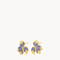 February Birth Flower Studs, Iris
