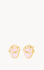 June Birth Flower Studs, Rose