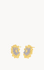 September Birth Flower Studs, Aster