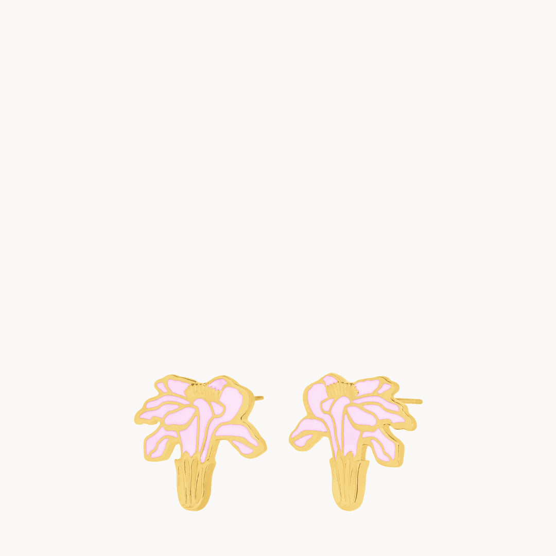 October Birth Flower Studs, Marigold
