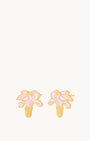 October Birth Flower Studs, Marigold