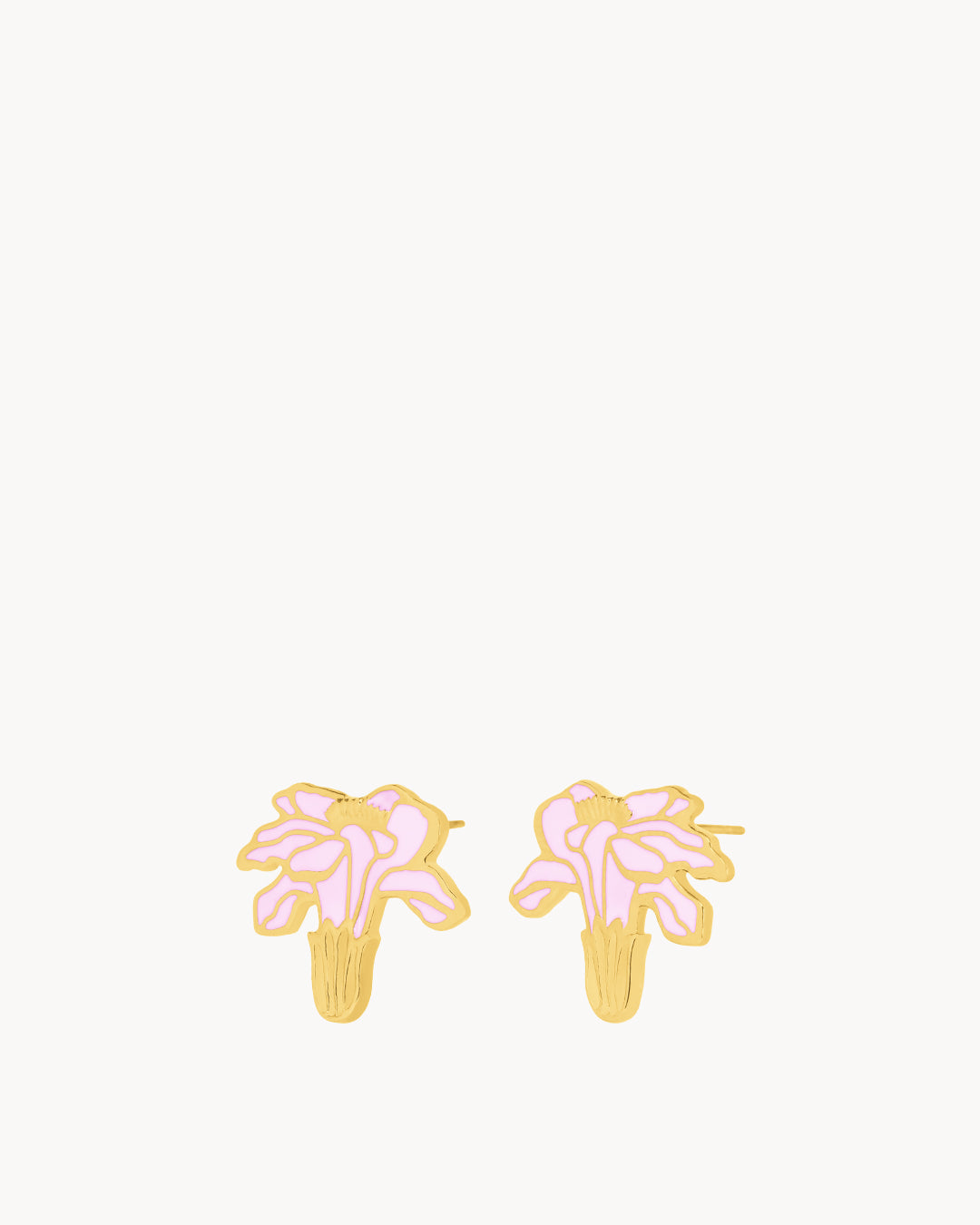 October Birth Flower Studs, Marigold