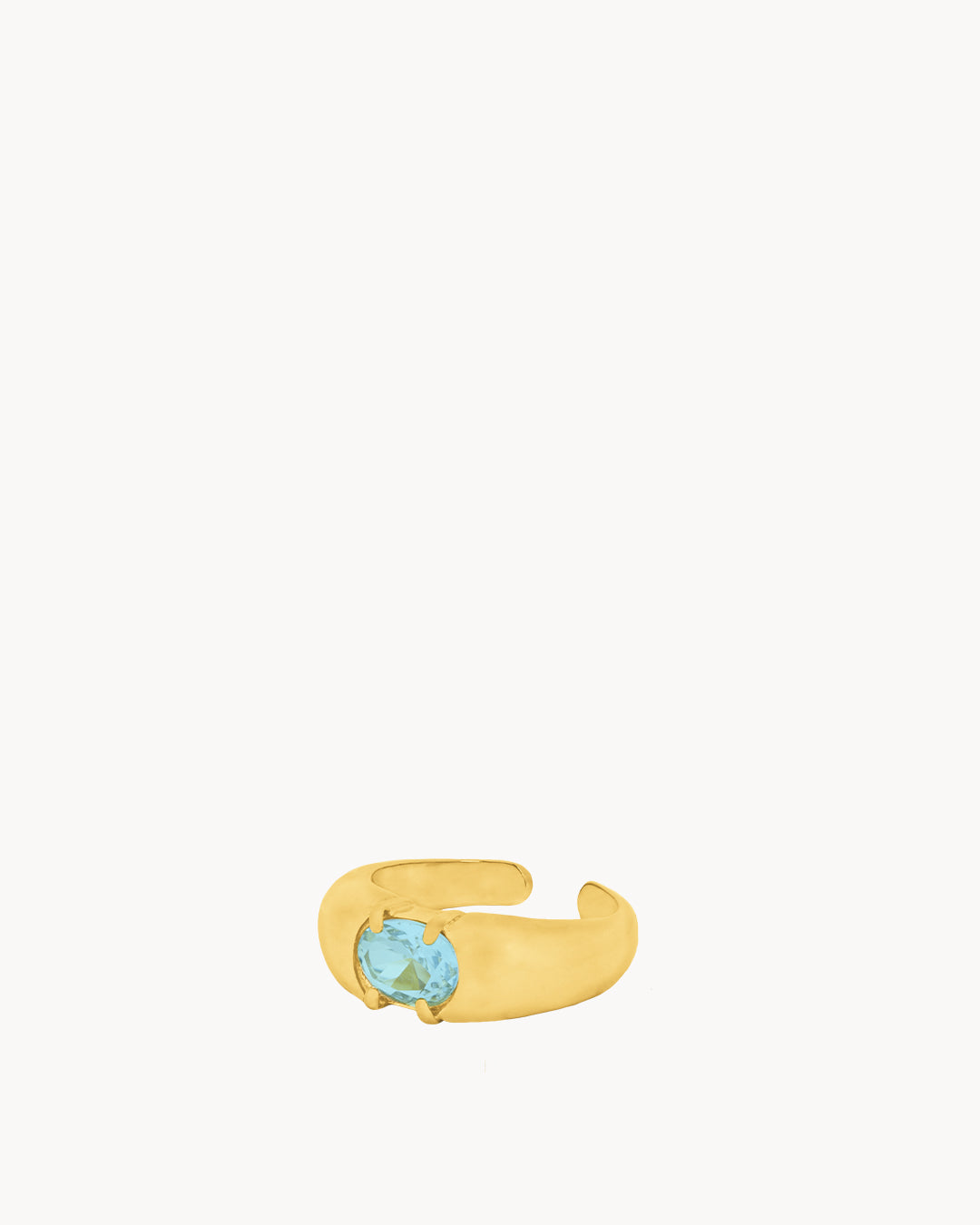 March Peace Signet Ring