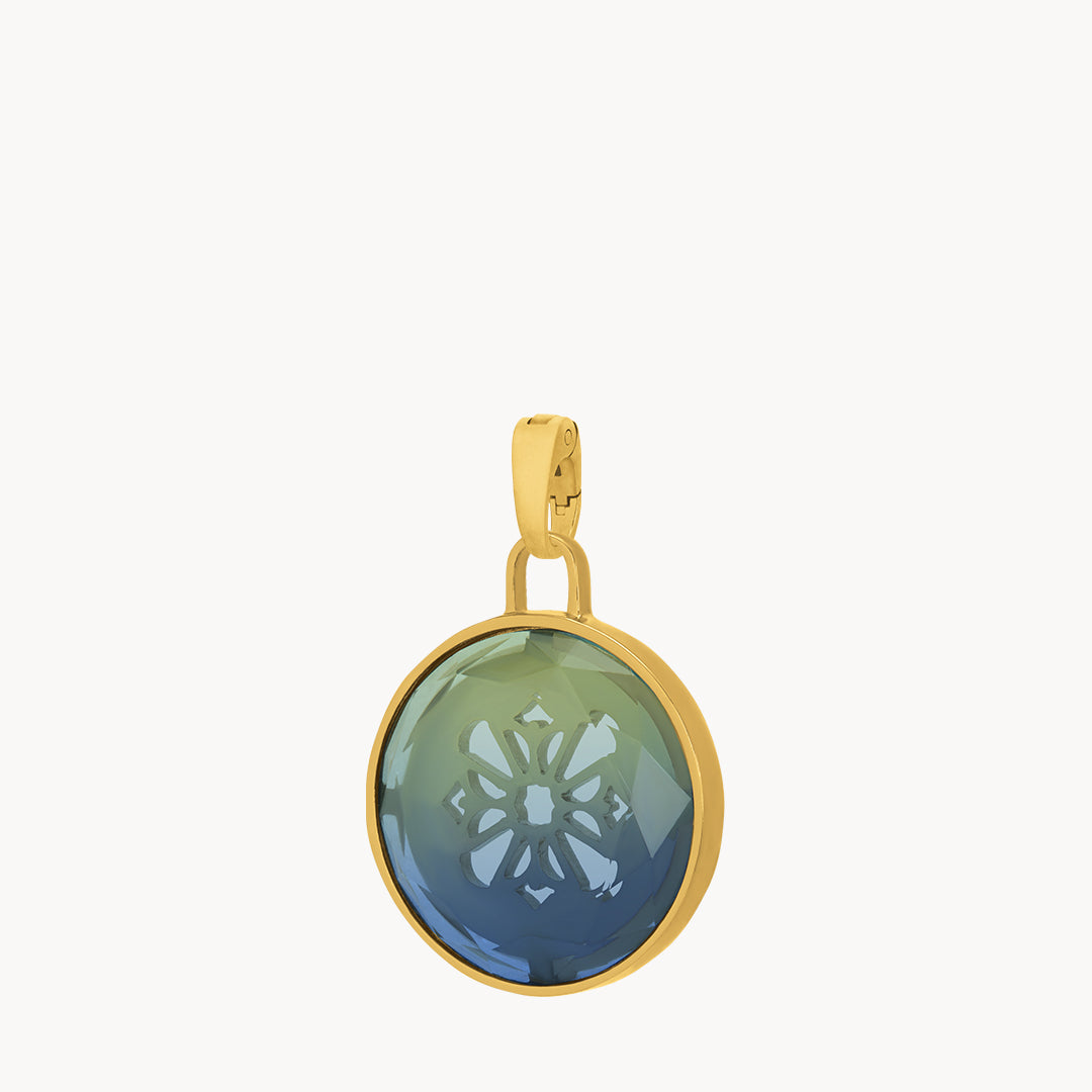 Blue Dazzling Valletta Bieb Pendant