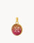 Burgundy Dazzling Valletta Bieb Pendant