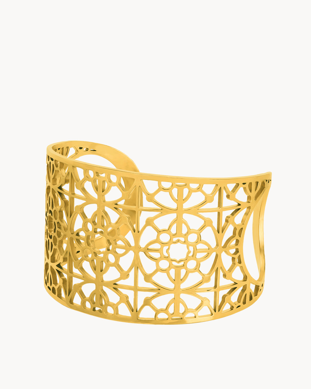 Hollow Bieb Statement Bangle