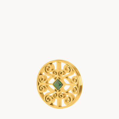 Green Confidence Bieb Twist Coin
