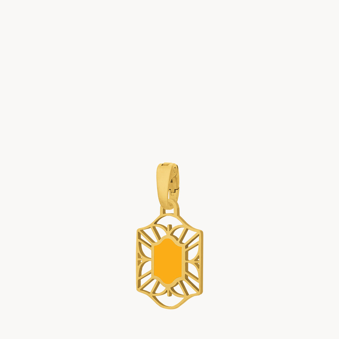 Orange Enthusiasm Cospicua Bieb Pendant