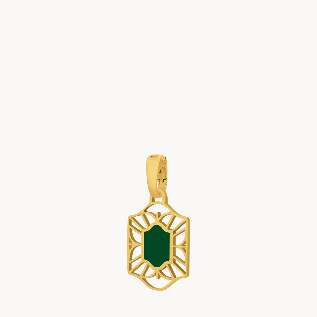 Green Confidence Cospicua Bieb Pendant