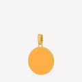 Orange Enthusiasm Signature Statement Pendant