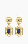 Blue Inspiration Cospicua Bieb Dangling Earrings