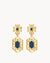 Blue Inspiration Cospicua Bieb Dangling Earrings