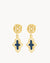 Blue Inspiration Senglea Bieb Dangling Earrings