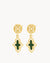 Green Confidence Senglea Bieb Dangling Earrings