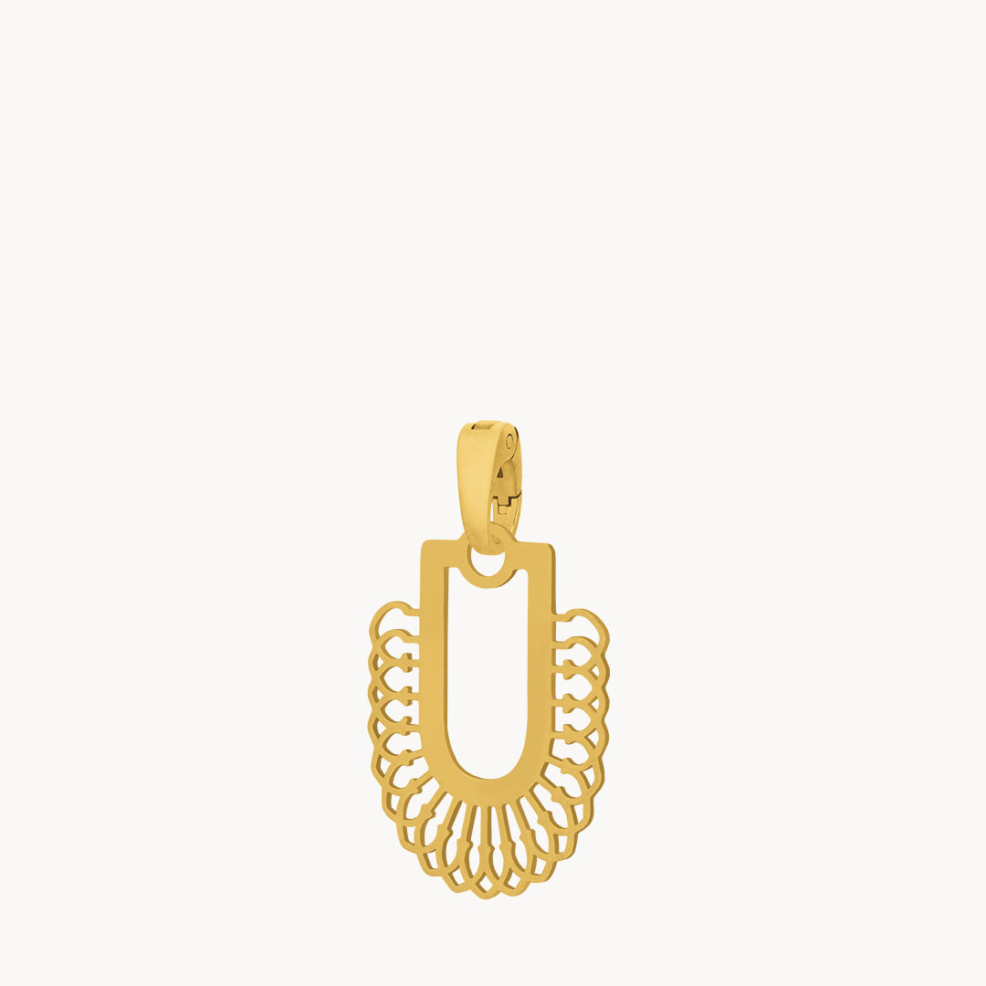 Hollow Oval Lodge Pendant