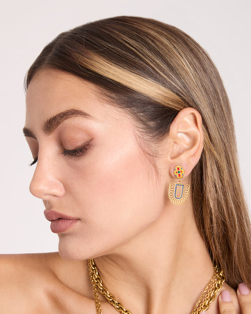 Statement Lodge Dangling Earrings