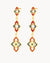 Vittoriosa Bieb Statement Dangling Earrings