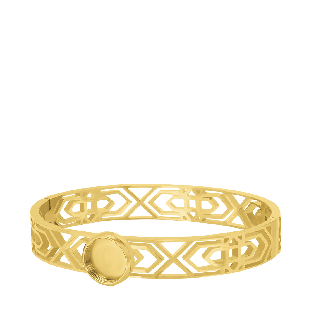 Dainty Twist Hollow Bieb Bangle