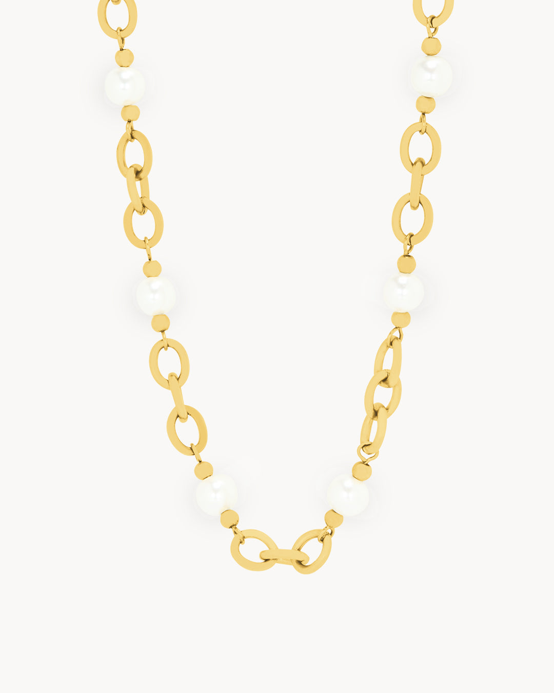 Mvintage Timeless Pearl Charm Chain