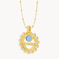 Bestie December Birthday Necklace