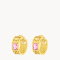 July Birthstone Joy Bizzilla Hoop Earrings
