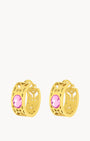 July Birthstone Joy Bizzilla Hoop Earrings