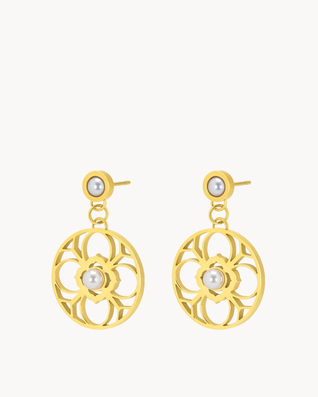 Timeless Pearl Bizzilla Dainty Dangling Earrings
