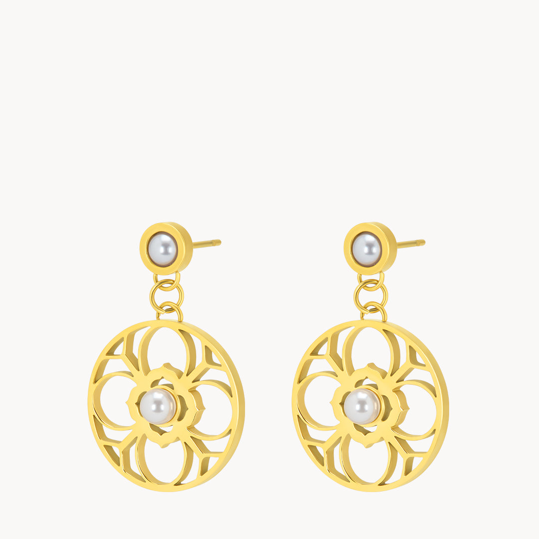Timeless Pearl Bizzilla Dainty Dangling Earrings